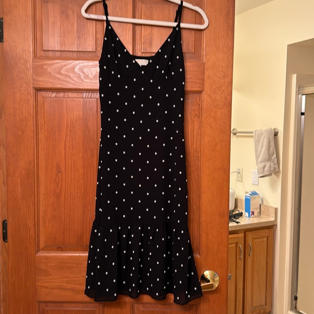 Michael Kors dot cocktail dress